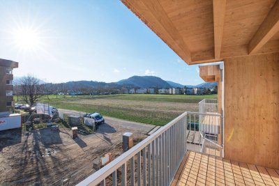 Wohnen über den Dingen – 2-Zimmer-Loggiawohnung im Grünen von Villach-Landskron