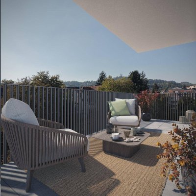 NEU | Urfahr - Hochwertige Dachgeschoßwohnung in sonniger Grünruhelage - PROVISIONSFREI