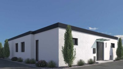 Neuaufgebauter / KERN(!) sanierter barrierefreier hochwertiger Bungalow mit Wärmepumpe & Solar
