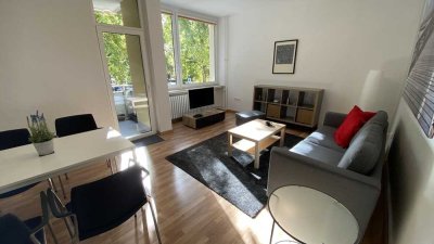 Steglitz-Möbliertes 2,5-Zi.-Apartment für max. 2 Jahre-ruhig-guter S-und U-Bahn-Anschluss