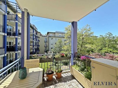 ELVIRA - Obersendling, wunderschöne und gut geschnittene 3-Zimmer-Wohnung mit Südbalkon
