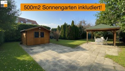> > Genießen Sie die Sonne in Ihrem Garten! I MB IMMOBILIEN < <