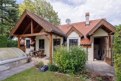 Weinkeller-Refugium mit Wohnkomfort und Gartenparadies