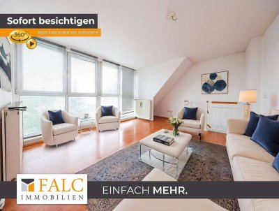 Über den Dächern Berlins: 3-Zimmer-Maisonette mit Südwest-Terrasse – sofort frei!