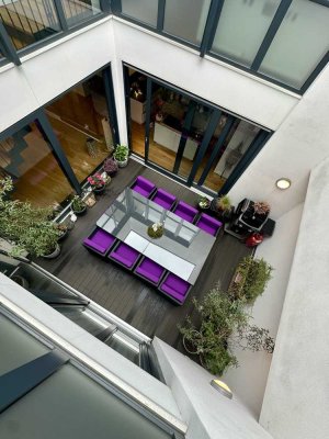 *Luxus Loft in Düsseldorf mit 2 Terrassen & Stellplatz*