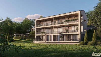 Seeblickwohnungen mit privatem Seezugang