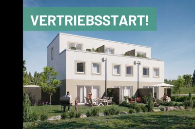 Erfüllen Sie sich Ihren Traum vom Eigenheim! Neubau, Reihenendhaus mit Keller, Garten und mehr!