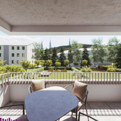 Abkühlen im hauseigenen Pool .... Ihre Traumwohnung mit Terrasse oder Garten und Fernblick Nähe Maurer Wald PROVISIONSFREI !!