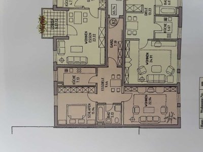 helle Wohnung in Stadtnähe zu vermieten