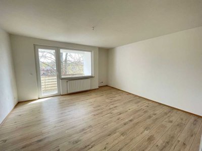 Wohnung mit Balkon und Blick ins Grüne