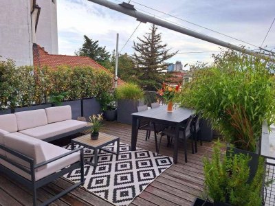 Exklusive Wohlfühloase vor den Toren Wiens (vollmöbliert; Klimaanlage)