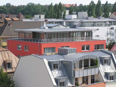 Luxuriöses Penthouse mit 3 Zimmern und Balkon in München-Au
