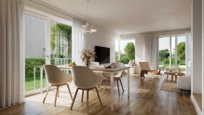 Lebensraum für Familien – im Grünen wohnen, effizient leben, stadtnah bleiben