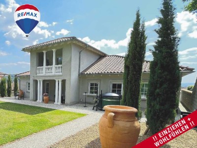 MEDITERRANER TRAUM
in RUHIGER + NATURNAHER Lage:
Neuwertig + Energieeffizient 
+ Individuell...!