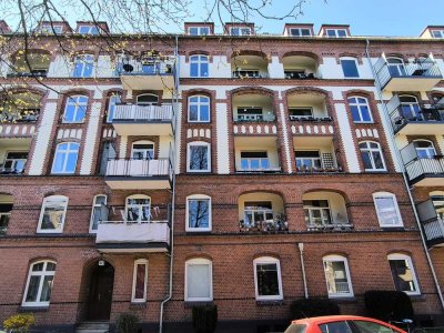Kompakte 2-Zimmer-Wohnung mit Loggia in gefragter Lage von Hamburg-Barmbek