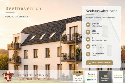 Modern wohnen in Bestlage Landshuts | Exklusive 4-Zimmer-Wohnung im Beethoven25