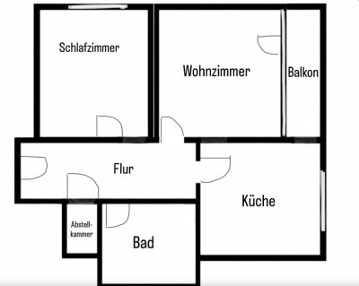 Attraktive 2,5-Zi.-Wohnung in Stuttgart, voll renoviert