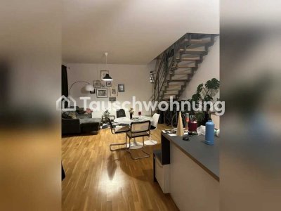 Tauschwohnung: Maisonette Wohnung im Hinterhaus in Leipzig für Berlin