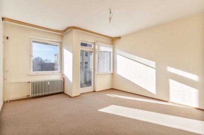 Charmantes Raumwunder mit Süd-Balkon & Gestaltungsspielraum in Bestlage