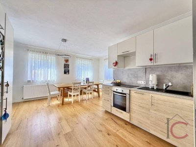 Lichtdurchflutete 5-Zi.-Wohnung mit Terrasse &amp; Garten in Ruhelage nahe Wörthersee
