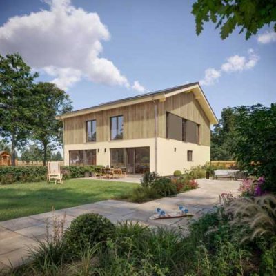 Wer will mit mir ins Doppelhaus? - perfekt umgesetzt von livinghaus