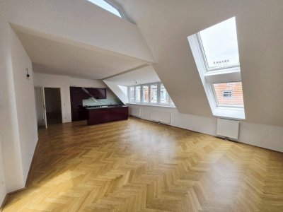 Dachterrassentraum im Alsergrund: großzügige 4-Zimmer-Wohnung &amp; 82 m² Terrasse in der Porzellangasse