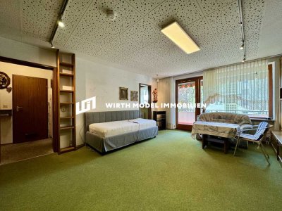 Ansprechendes Ein-Zimmer-Apartment mit Balkon und Stellplatz in Niederwerrn