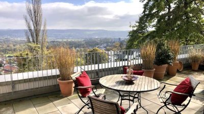 Wunderschöne 3-Zimmer-Wohnung mit Penthouse Charakter im Grünen, 5 km von RV/Weingarten, ab 1.8.25