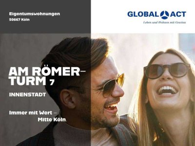 Perfekte Citylage! Charmante 1-Zimmer-Wohnung, möbliert & zentral in Köln! WE 3