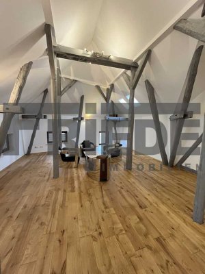 Loftartige Wohnung mit Ausblick! Mitten in Lüneburg - direkt am Stint!