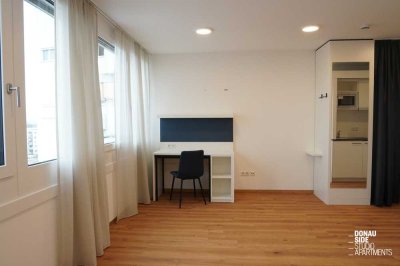 ERSTBEZUG AB Sofort - DONAU SIDE: Modernes Studenten Apartment mit Fitnessstudio & Co-Working