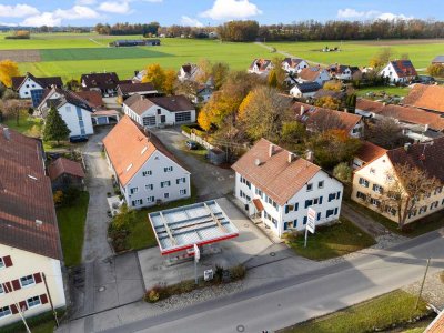 2130qm großes Wohn- & Gewerbegrundstück mit Wohnhaus, SB-Tankstelle und Werkstatt! Provisionsfrei!