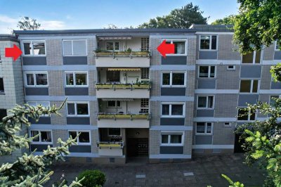 Zerres u. Sohn: 3 Zimmer | zentrale Lage Broich | Loggia | vermietet