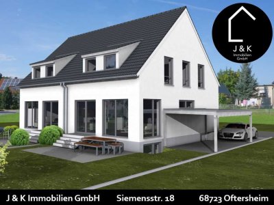 Haus in Planung - Exklusive Doppelhaushälfte mit Stellplatz in Reilingen