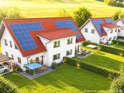 Stilvolle Doppelwohnhäuser mit Flair und eigener Photovoltaikanlage
