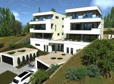 LUXHAUS Terrassen Villa 250m² über den Dächern von Heidelberg individuell planbar Schlüsselfertig