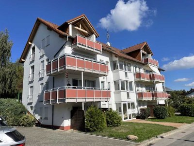 1 1/2- Zimmer-Wohnung mit eingewachsener überdachter Terrasse in Rümmelsheim