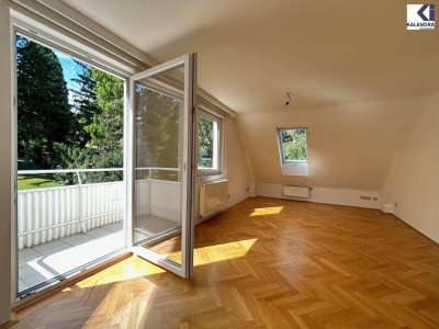 Sonnige DACHGESCHOßWOHNUNG mit SÜDTERRASSE