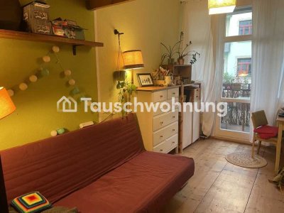Tauschwohnung: 2-R-Whg Altbau Johannstadt sucht größere 2-3-R-Whg