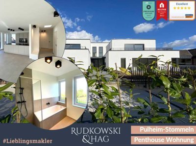 Pulheim-Stommeln || Penthouse || 3-Zimmer || Blick ins Grüne & Aufzug
