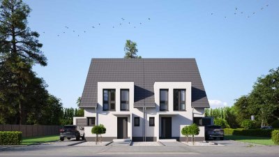 Neubauvorhaben - Schlüsselfertige Doppelhaushälfte -160m2-inkl. Grundstück