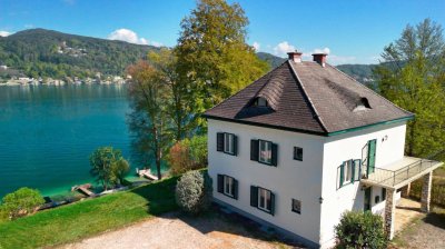 Charmante Wörthersee-Architektur in ganztägiger Sonnen- und Panoramalage