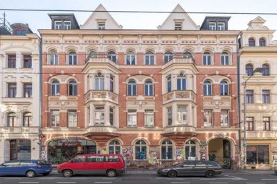 Renovierte 3 Raum Wohnung in Connewitz mit großer Wohnküche