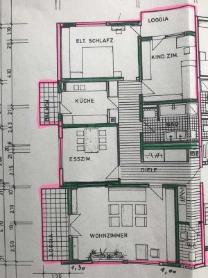 4-Zimmer-Wohnung in Heidelberg-Kirchheim