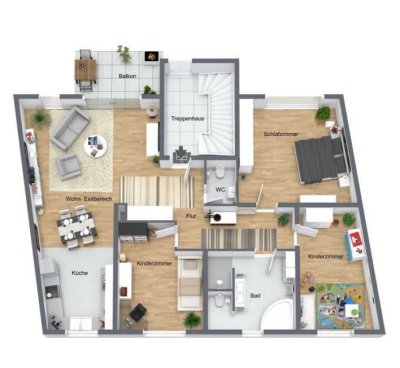 *Von Privat* 4ZKB Wohnung mit EBK in ruhiger Wohnlage