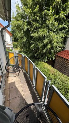 ToFa: schicke, vermietete Balkonwohnung in ruhiger Lage / bald frei!