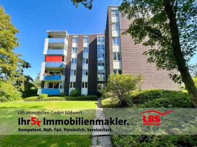 Irscher Berg, 4 Zimmer-Wohnung
mit Balkon im Grünen