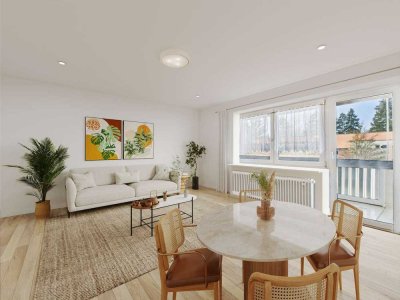Attraktive 3-Zimmer-Wohnung mit Südwest-Balkon und guter Vermietbarkeit