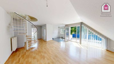Helle und freundliche Maisonettewohnung in ruhiger Umgebung