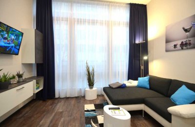 Großzügiges 2-Zimmer-Apartment, voll ausgestattet, direkt in Aschaffenburg City, Innenstadtlage!